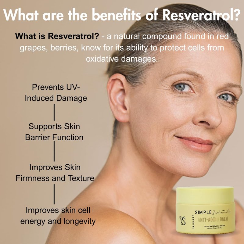 Tallow Emu Honey Balm - Nourishing Face & Body Moisturizer with Manuka Honey & Emu Oil | Non-Greasy Anti-Aging Skincare