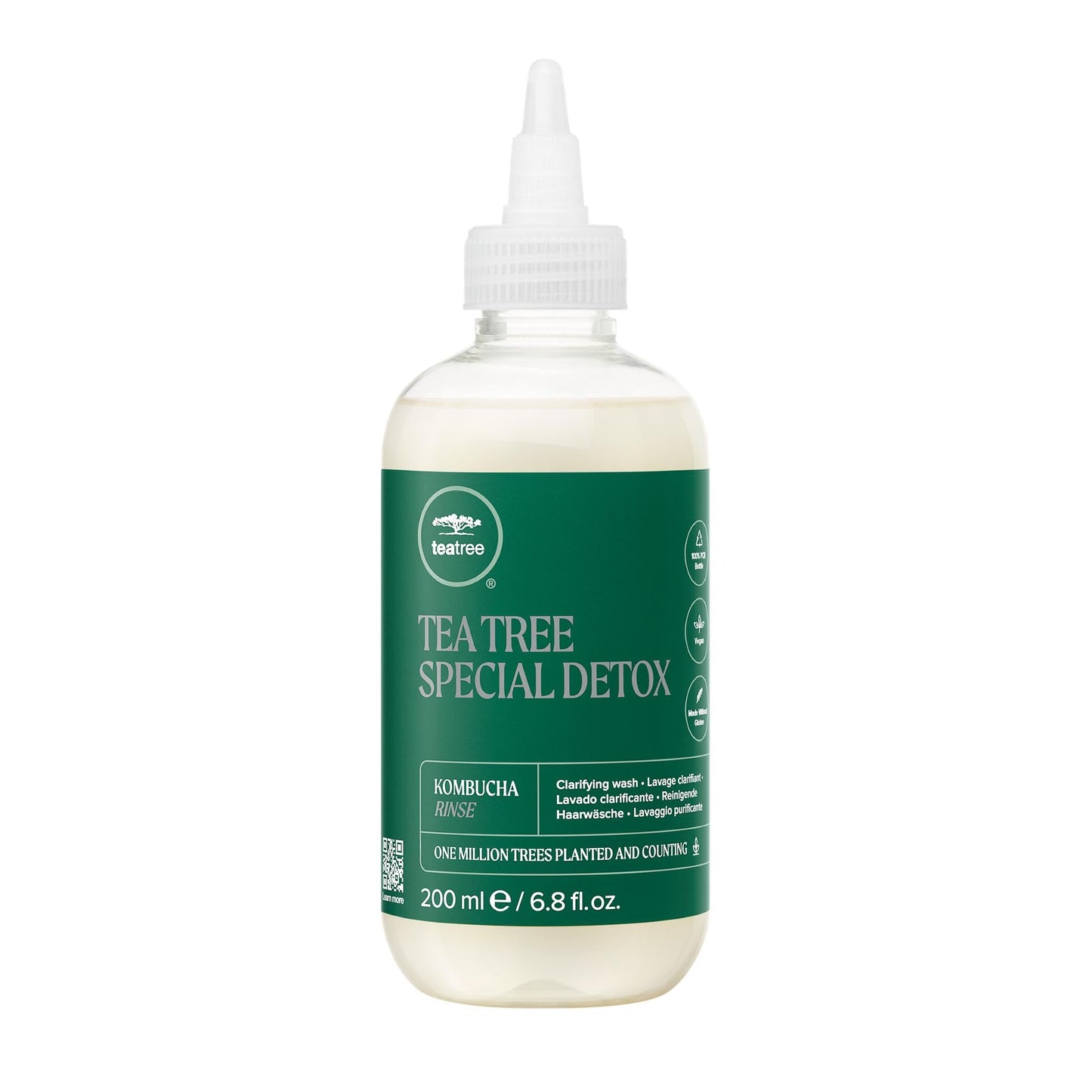 Tea Tree Special Detox Kombucha Rinse, Removes Buildup, Adds Shine, For All Hair Types, 6.8 fl. oz.