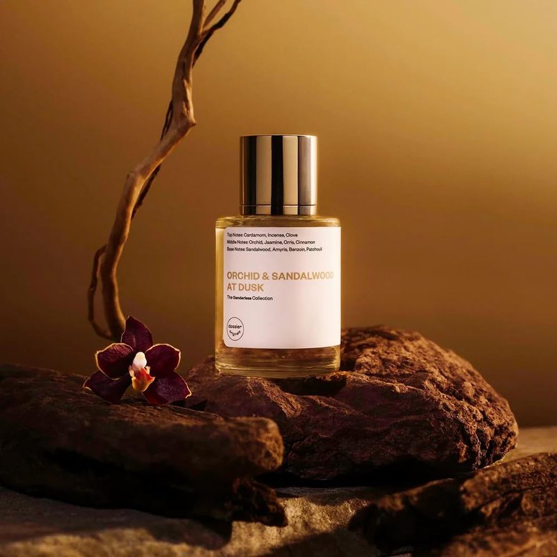 Dossier - Originals - Orchid & Sandalwood At Dusk - Eau de Parfum - Long-Lasting Sensual Woody Floral Fragrance - Unisex - 1.7 fl oz (50ml)