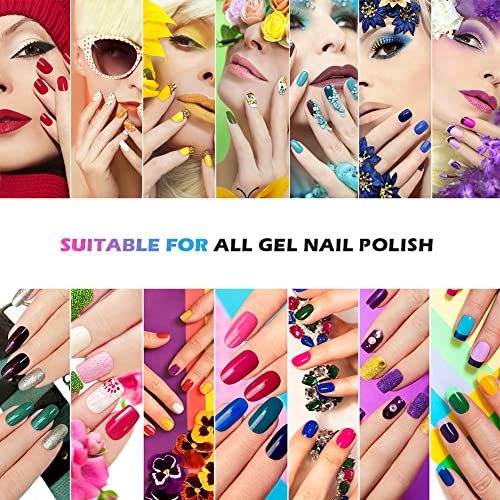 UV LED Nail Lamp, Portable Mini Nail Dryer, 360¡Æ Rotatable Hands Free Quick Gel Nail Light, Nail Polish Curing Lamp Flash Cure Light for Nails Great for DIY Home & Salon Manicure (Pink)