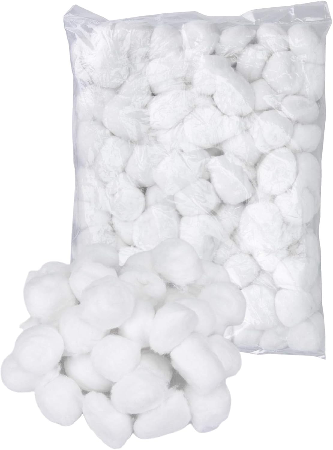 Hedume Jumbo Cotton Balls - 500 Count Biodegradable, Organic & Absorbent | Fragrance-Free, Chlorine-Free