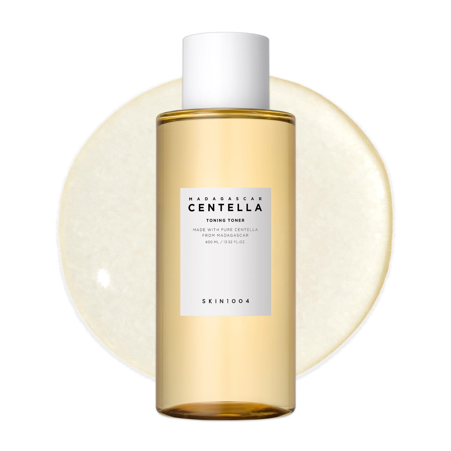 SKIN1004 Centella Toning Toner 13.52 fl.oz, 400ml, Korean Face Toner with Madagascar Centella Asiatica & Hyaluronic Acid for Hydrating, Soothing and Moisturizing, PHA Exfoliator, Korean Skin Care