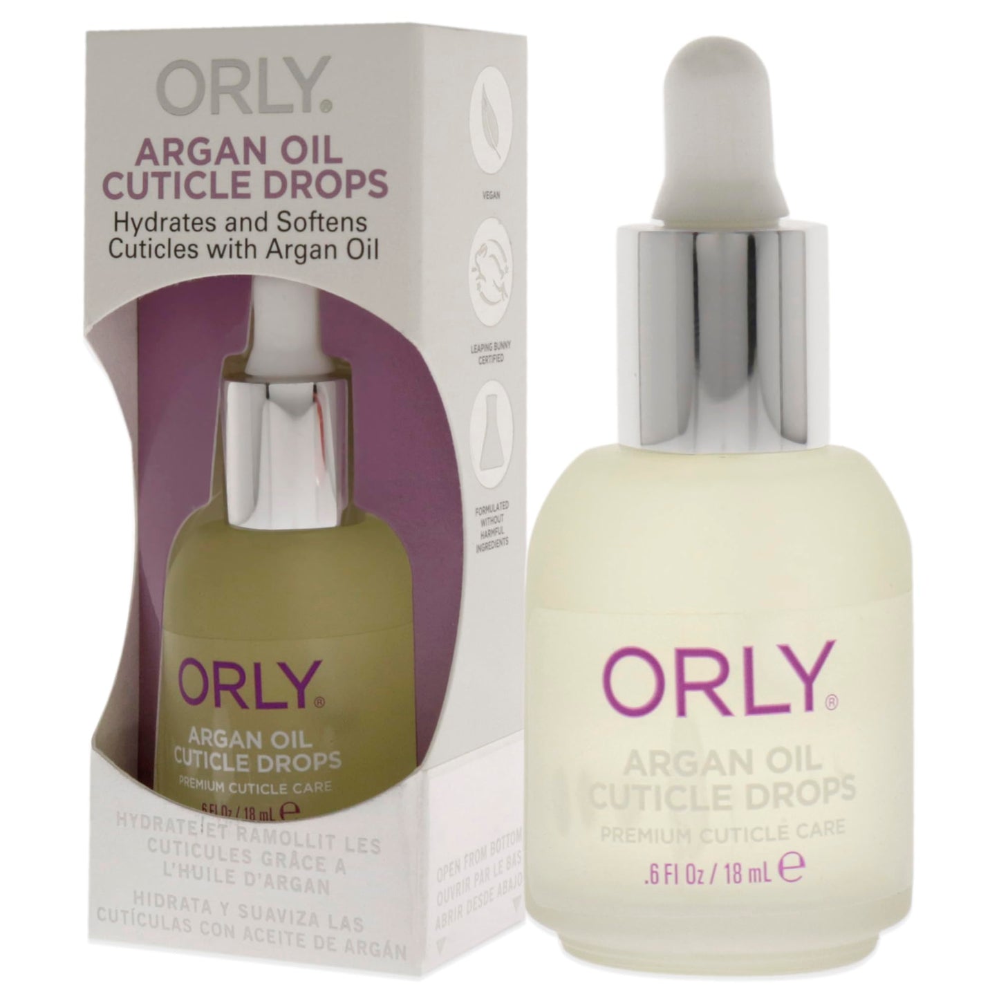 Orly Argan Cuticle Oil Drops, 0.6 Ounce