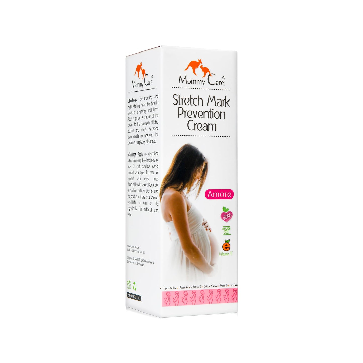 Stretch Mark Remover for Pregnancy, Anti Striae - Anti Stretch Marks, All Natural Organic Maternity Stretch Mark Prevention Lotion with Shea Butter Avocado and Olive Oil