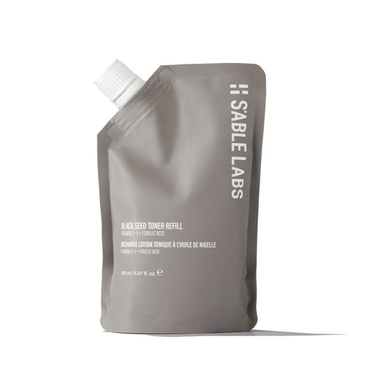 S'ABLE Labs - Black Seed Facial Toner Refill | Protect, Restore, Refine, Soothe | Ferulic Acid, Vitamins C + E | Melanin-Inclusive Skincare (150 mL | 5.07 fl oz)