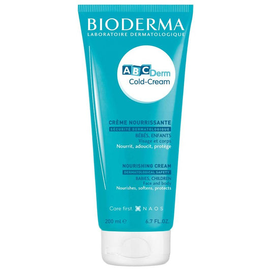 Bioderma Cold Cream Body Lotion - Gentle Moisturizing Cream for Babies & Kids | 200ml