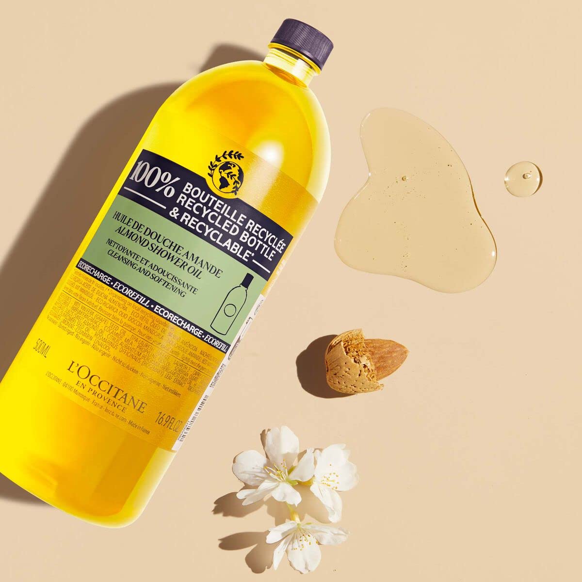 L'OCCITANE Almond Shower Oil Refill Duo