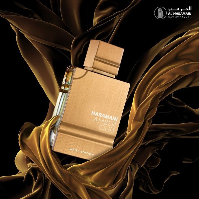 Amber Oud White Edition Unisex Perfume - Long Lasting Arabian Fragrance with Bergamot, Jasmine & Musk | 2 oz Spray
