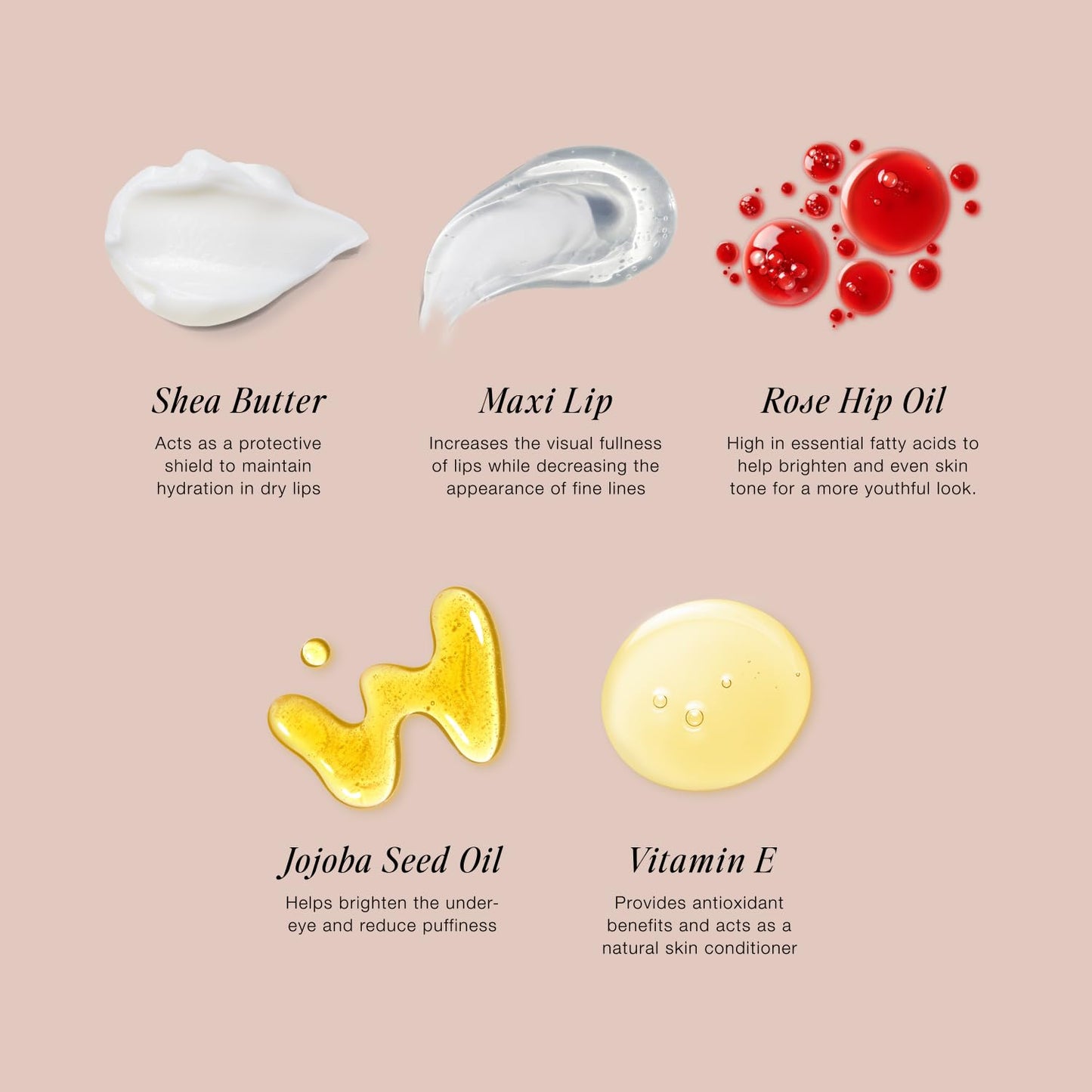 Jouer Bare Rose Collection | Blush Stick, Cream Lip Liner, Lip Plumping Balm Kit | Face Makeup in Rose Shades, Hydrating Formulas for Long Wear | $78 Value