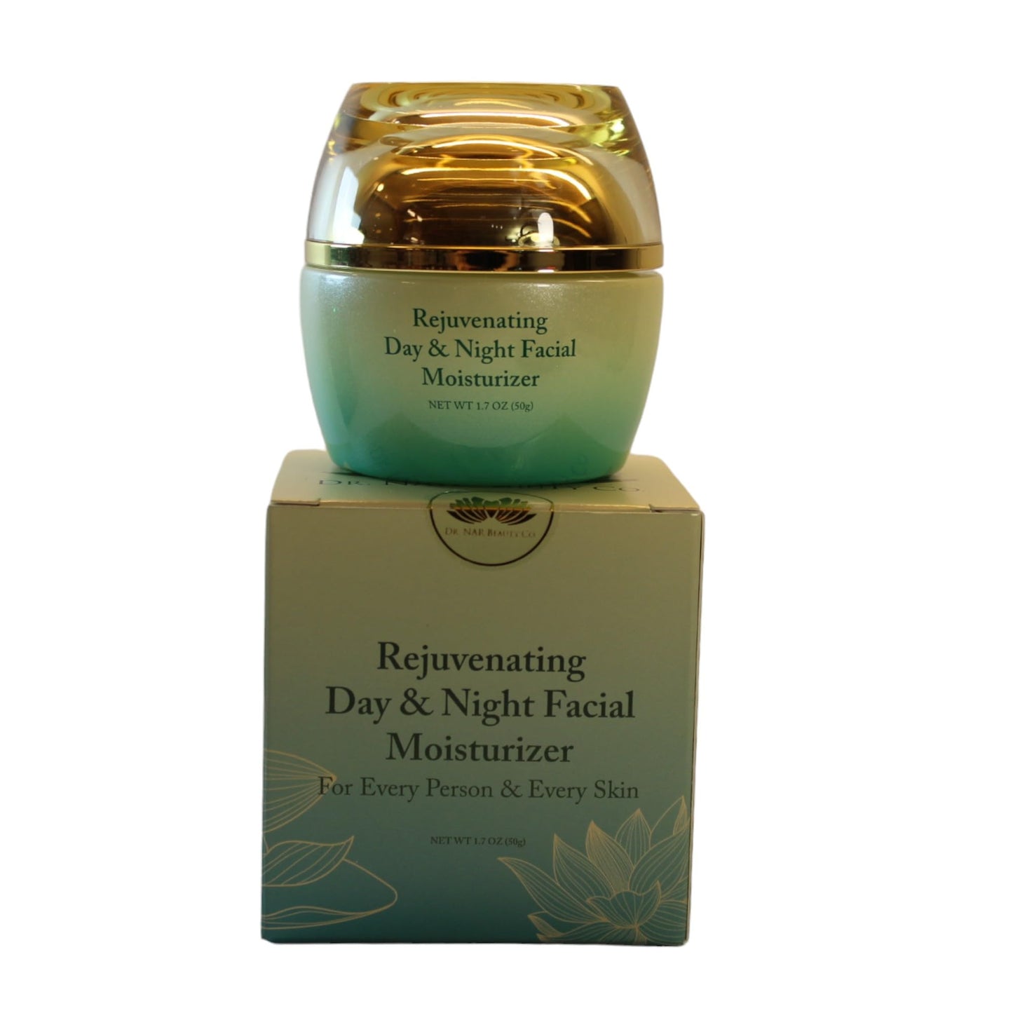 Dr. NAR Vegan Face Moisturizer – Clean Anti-Aging Cream with Bakuchiol, Niacinamide, Vitamin C & Hyaluronic Acid – Hydrating, Brightening & Firming for Sensitive Skin, 1.7 oz