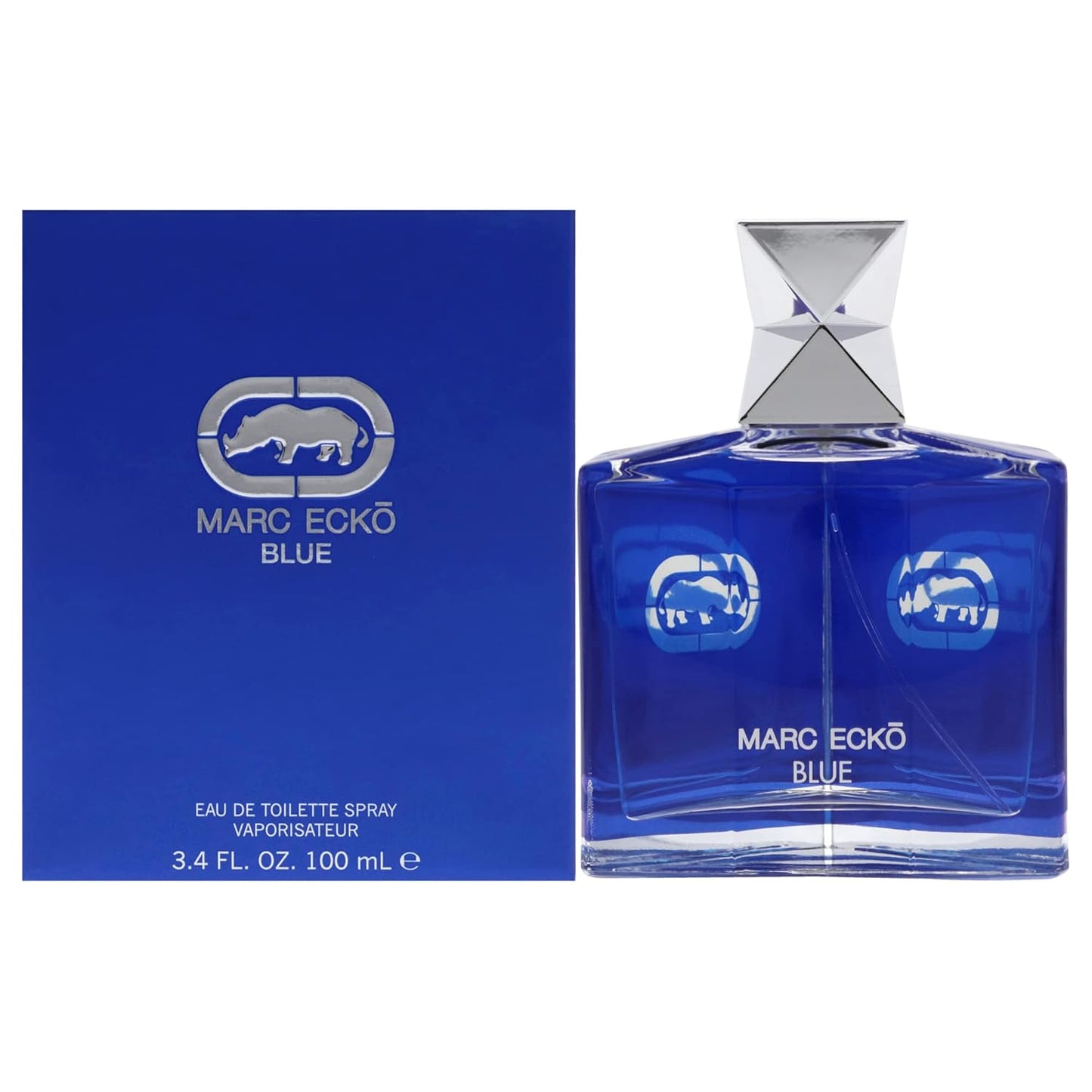 Marc Ecko Blue Eau de Toilette Spray for Men - 3.4 Ounce Fragrance