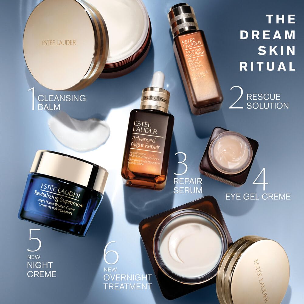 Estée Lauder Revitalizing Supreme+ Night Power Bounce Cream | Face Moisturizer with Peptides | Firms, Lifts & Plumps Skin, 1.7 Ounce Refill