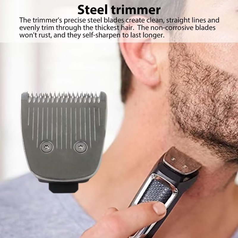 30mm Beard Stubble Hair Trimmer Blade Replacement for Philips Norelco MG7750 MG7770 MG7785 MG7790 MG7991 MG7796 MG9730 by Acupress