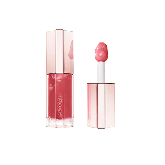 Lancôme Lip Idôle JuicyTreat Oil-in-Gloss -24HR Hydrating Gloss with Squalane for Instant Shine - 33 Idôle Nude