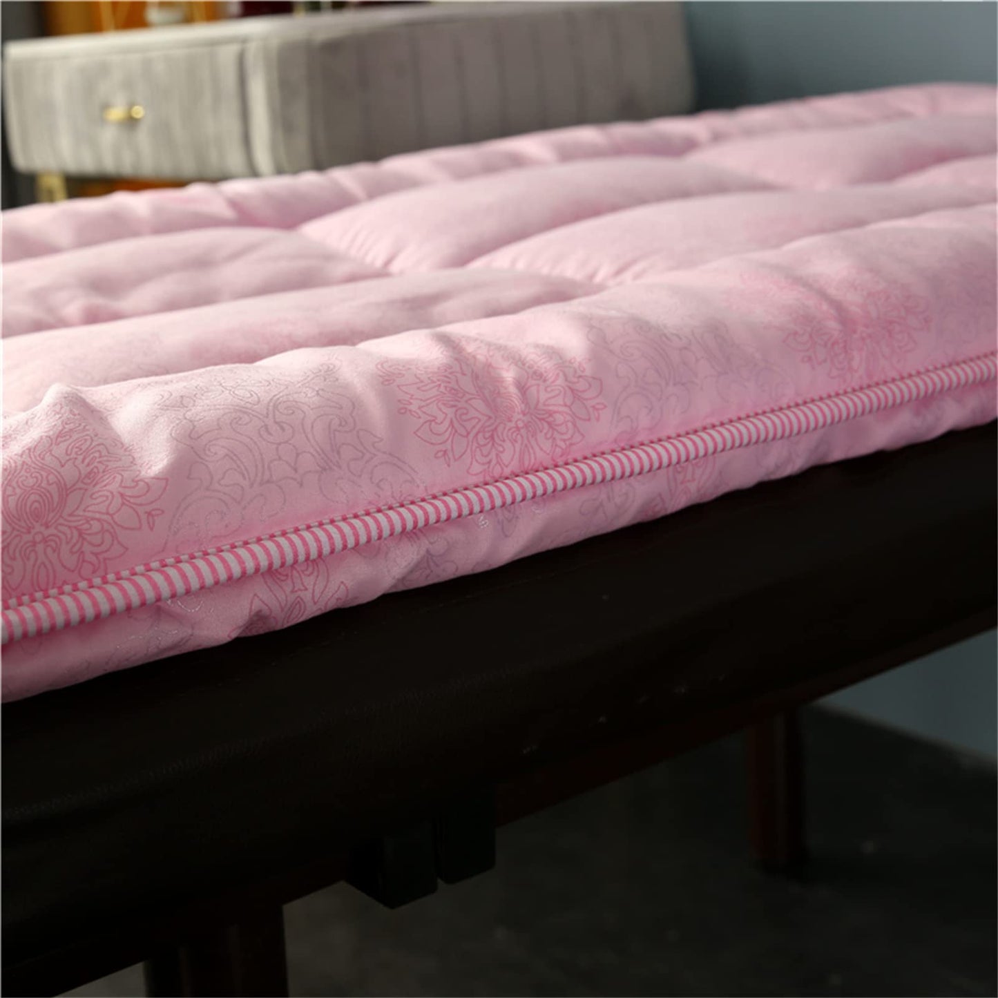 Spa Massage Table Pad & Face Cradle Set - Soft and Comfortable Thick Facial Bed and Headrest Cover 75"x31.5" Thickened Mattress with Holes