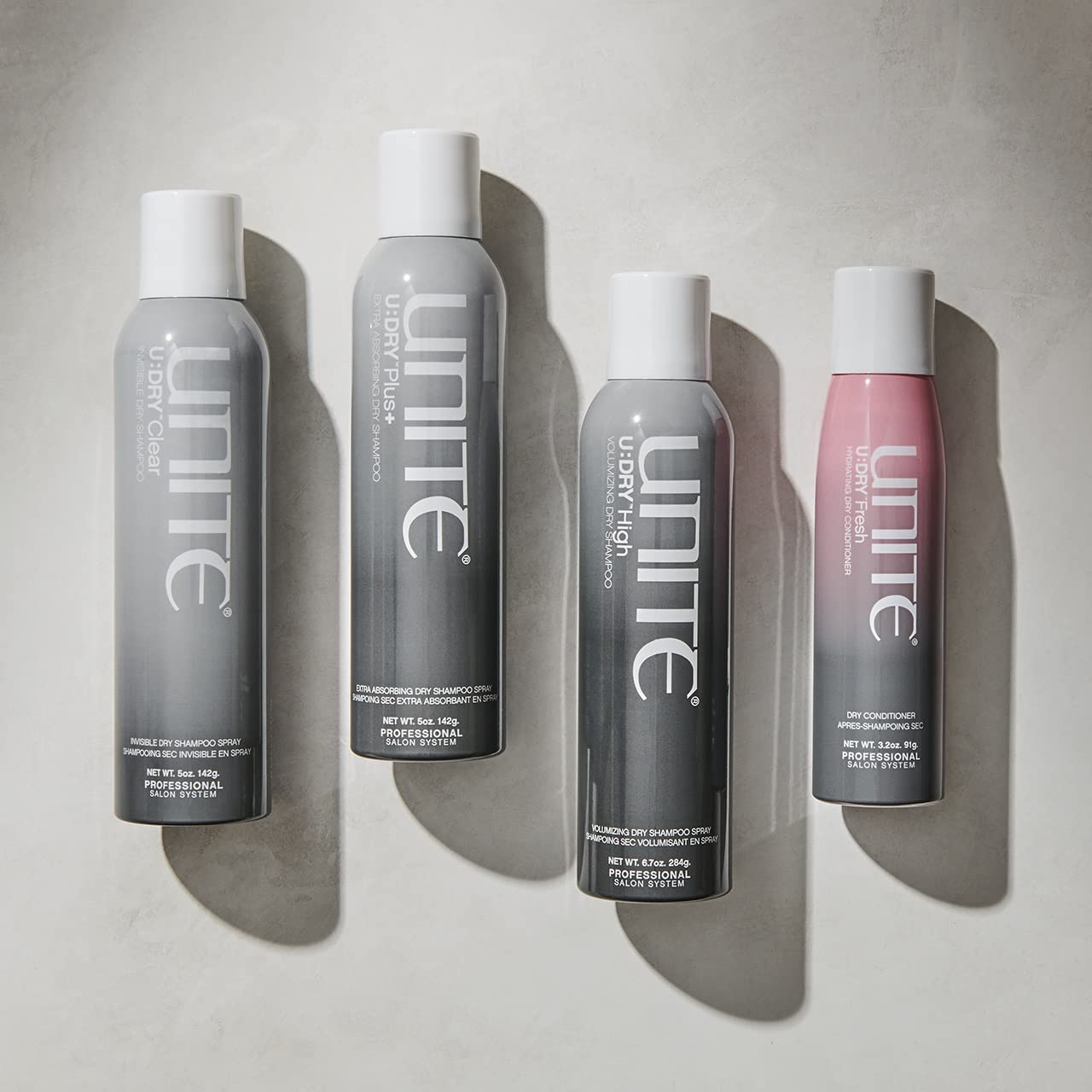 UNITE Hair – U:DRY High – Volumizing Dry Shampoo to Absorb Oil & Add Instant Volume and Texture – For Fine or Oily Hair – 6.7 Oz
