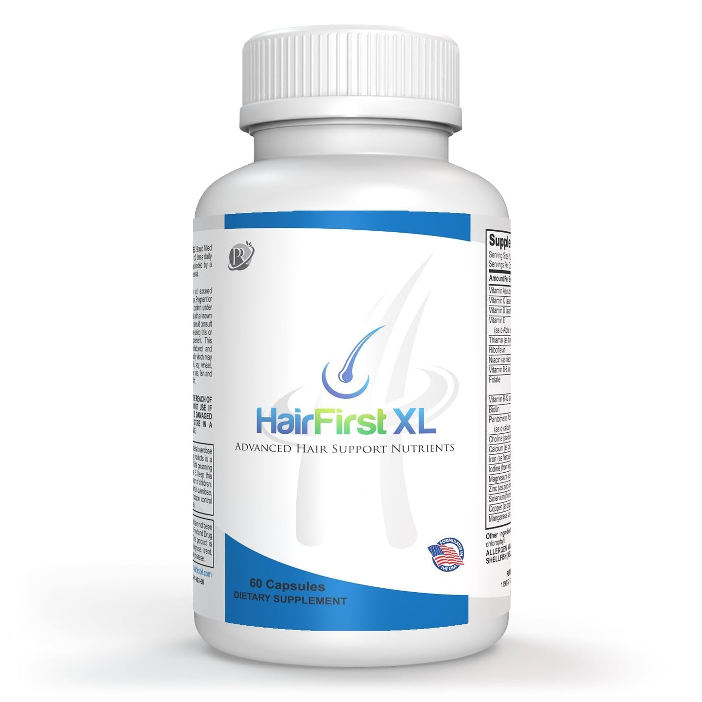 DHT Blocker Hair Growth Supplement - Stops Hair Loss & Thinning | 30-Day Supply for All Hair Types
