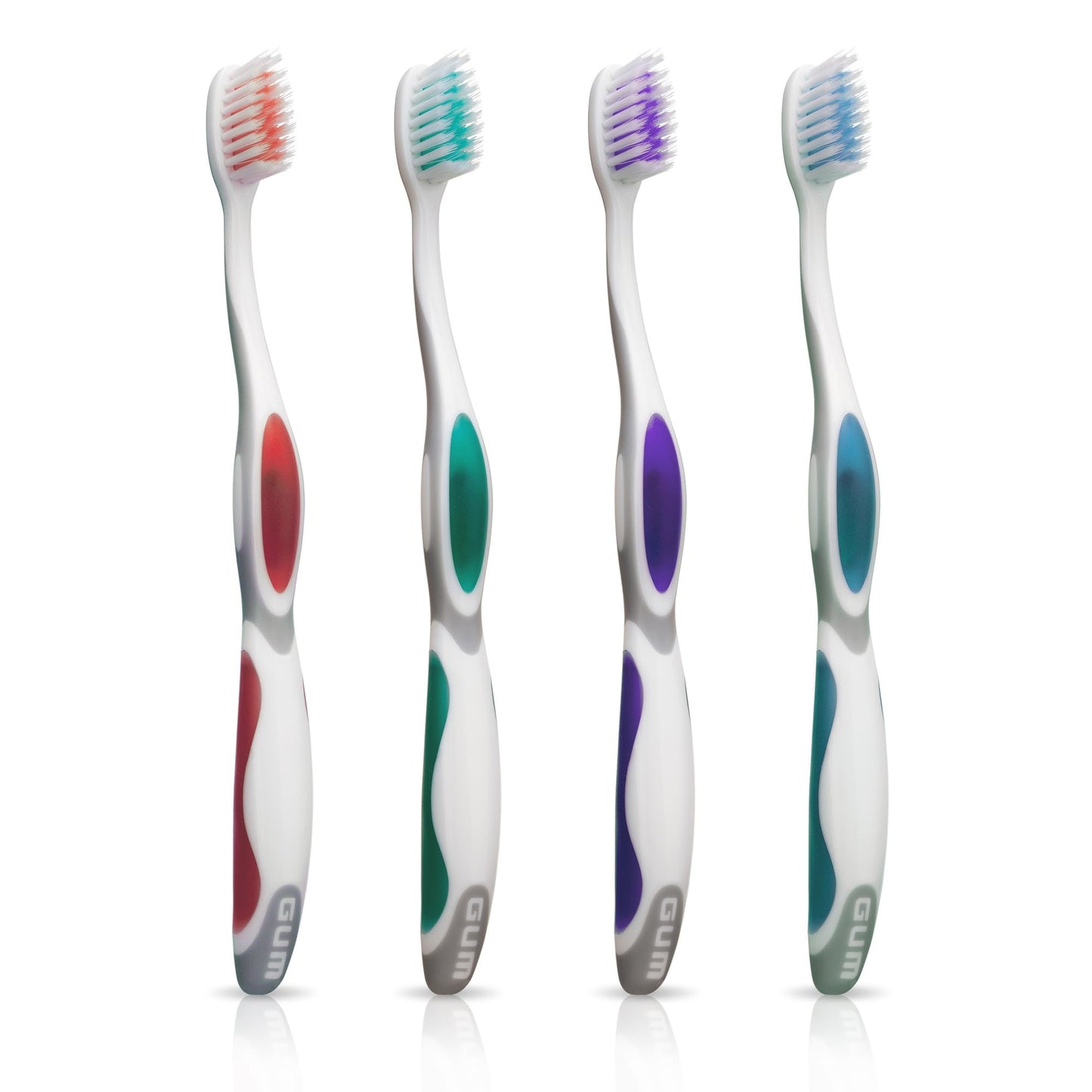 GUM Summit+ Soft Toothbrush, 505ECM12, Compact Head, Soft Bristles, Professional Sample, 1 Count(Pack of 12)