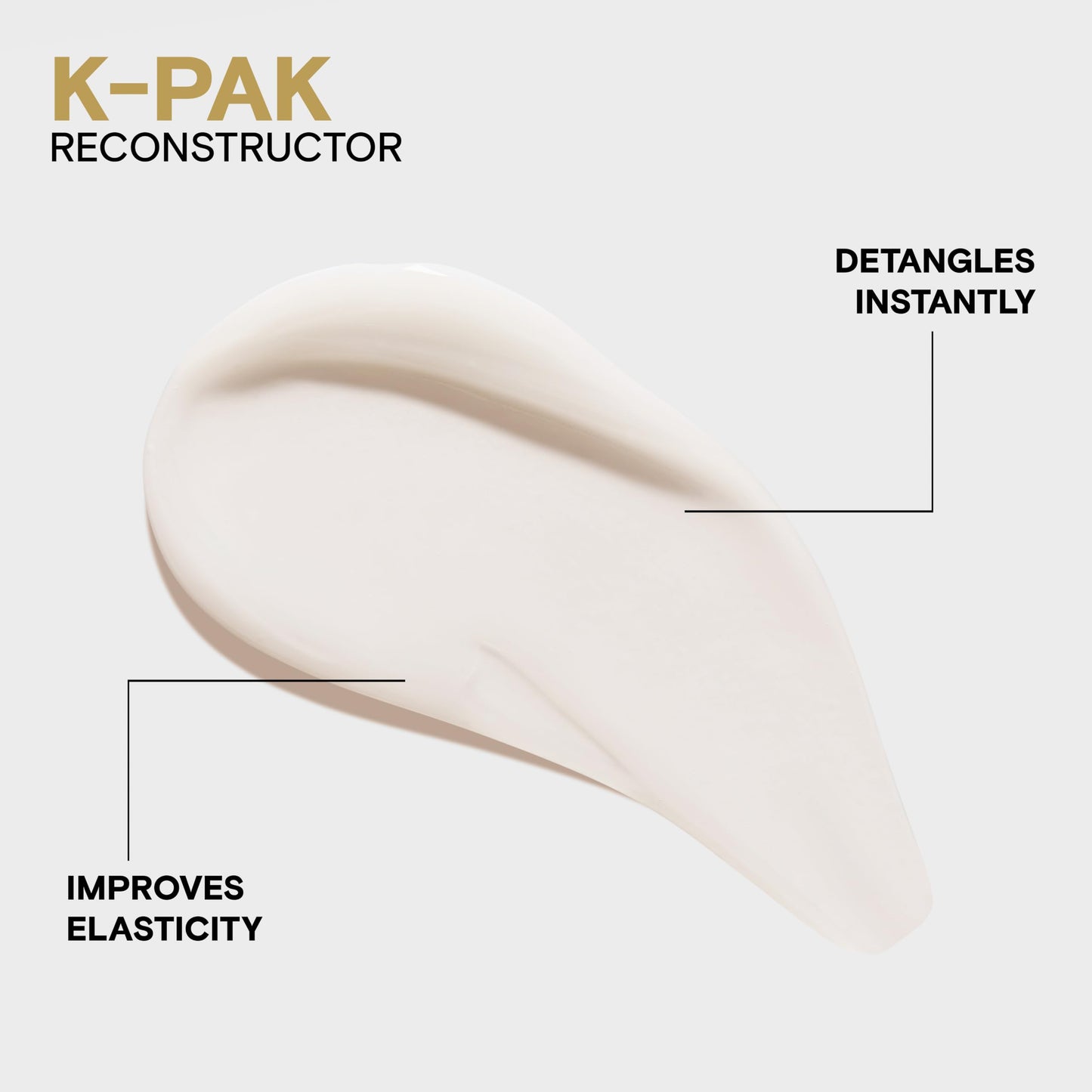 Joico K-PAK Reconstructor Deep-Penetrating Treatment | For Damaged Hair | Repair & Strengthen Strands | Rebuild & Fortify Damaged Hair | Improve Elasticity | With Keratin & Arginine | 5.1 Fl Oz