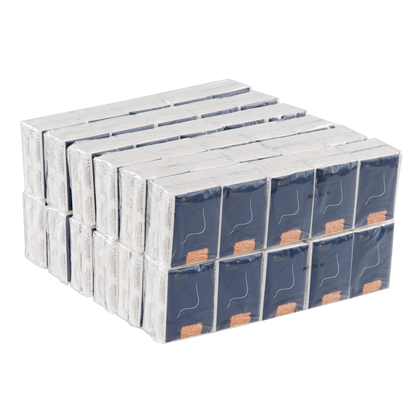 Jandson 120 Pack Facial Tissue Pocket Size, 4-Ply Small Soft Facial Tissues