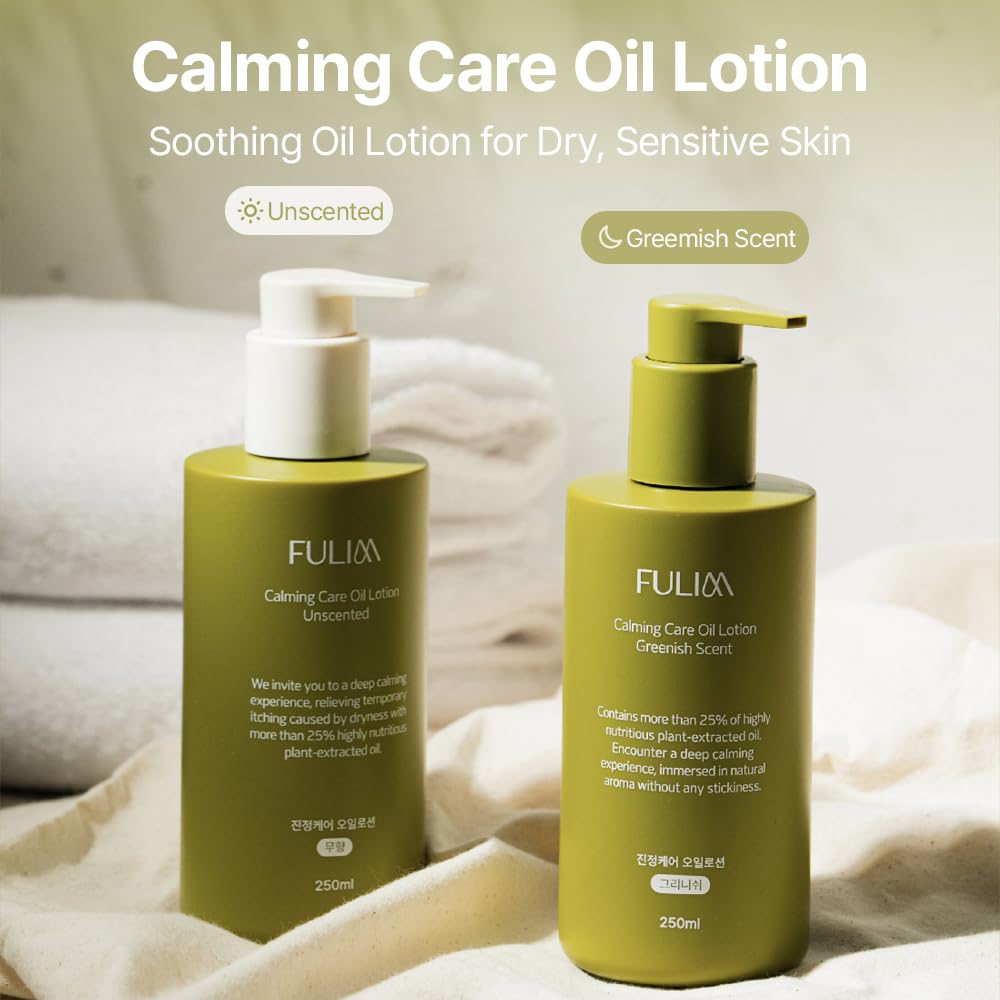 ZIOSTAND Greeni Body Oil Lotion Greenish Scent | Lightweight Daily Moisturizer with Tamanu, Jojoba & Hempseed Oils | Soft Botanical Aroma | 250ml
