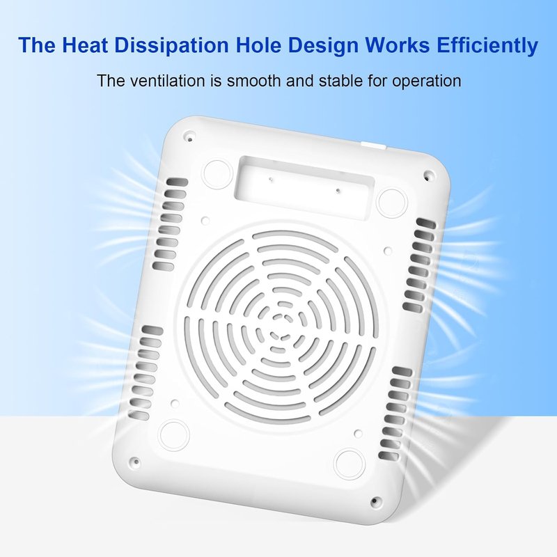 Nail Dust Collector - Ultra-Quiet & Powerful Dust Extractor for Acrylic Nails | Salon & Home Use