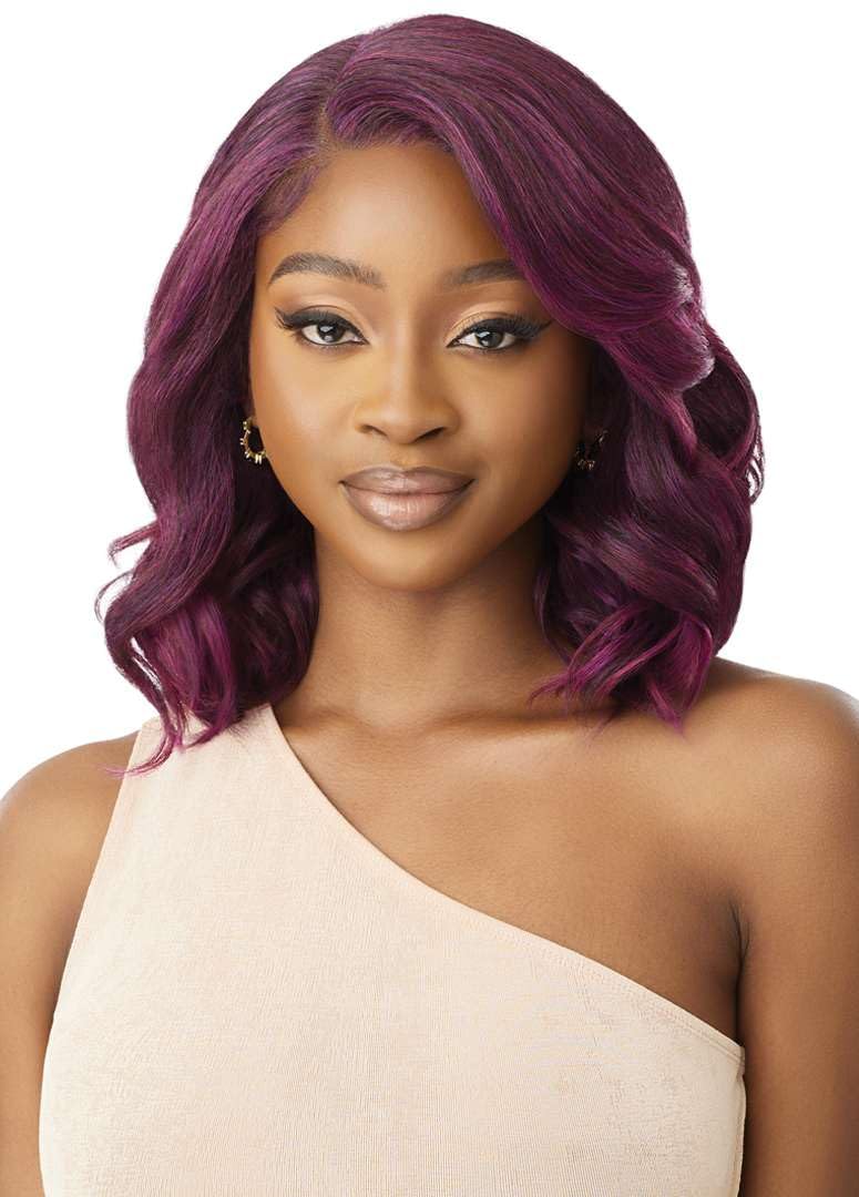 Outre Lace Front Wig - Melted Hairline - Judi (OFF BLACK 1B)