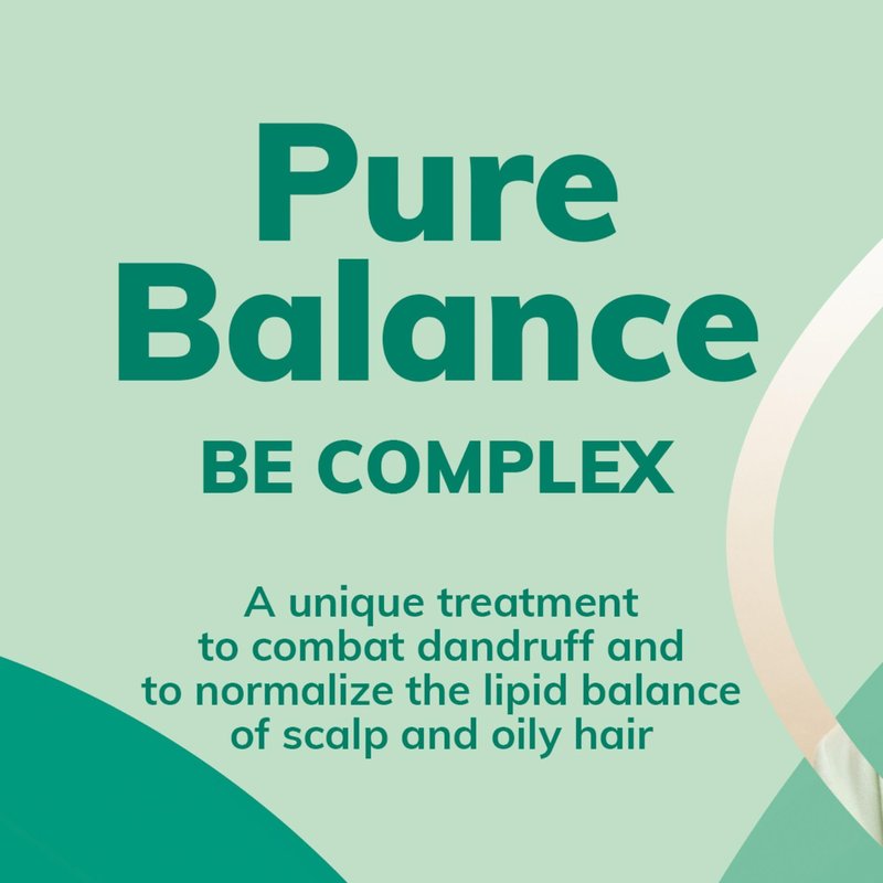 Fanola Pure Balance Anti Dandruff Scalp Shampoo for Men & Women - Purifying Scalp Treatment with B & E Vitamins - Shampoo for Oily Hair & Itchy Skin - Cleansing & Balancing Treatment (33.8 Fl oz)
