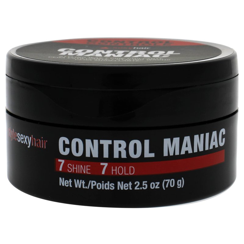 SexyHair Style Control Maniac Styling Wax, 2.5 Oz | Provides Definition | Long Lasting Shapes and Styles | Adds Shine