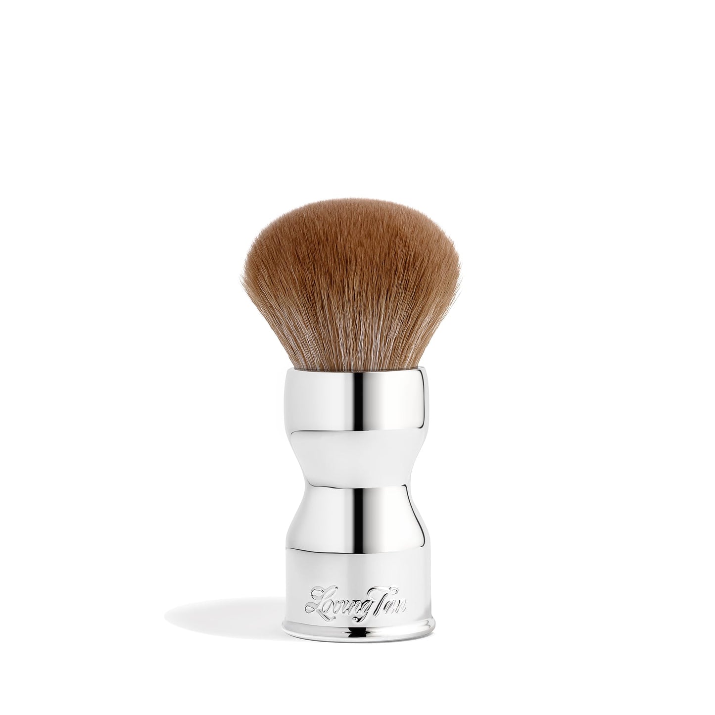 Loving Tan Flawless Blending Brush - Self Tanning Streak-Free Application, Ultra-Soft Vegan Bristles, Perfect for Tanning Hands & Feet, Free-Standing, Cruelty-Free, Use with Mousse or Cream