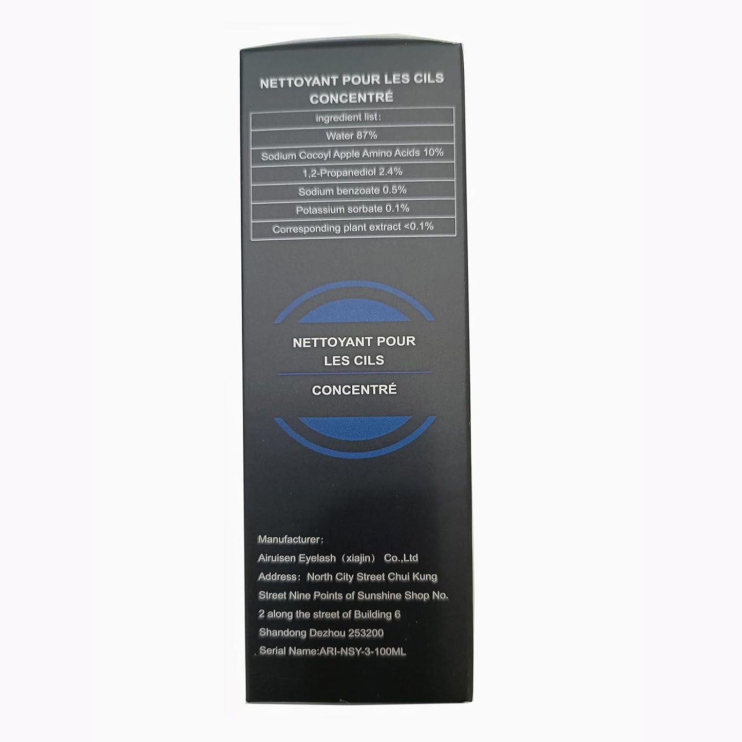 Lash Shampoo Concentrate - Foaming Eyelash Cleanser for Extensions | 100ml Makes 20 Bottles of 60ml (Unscented)