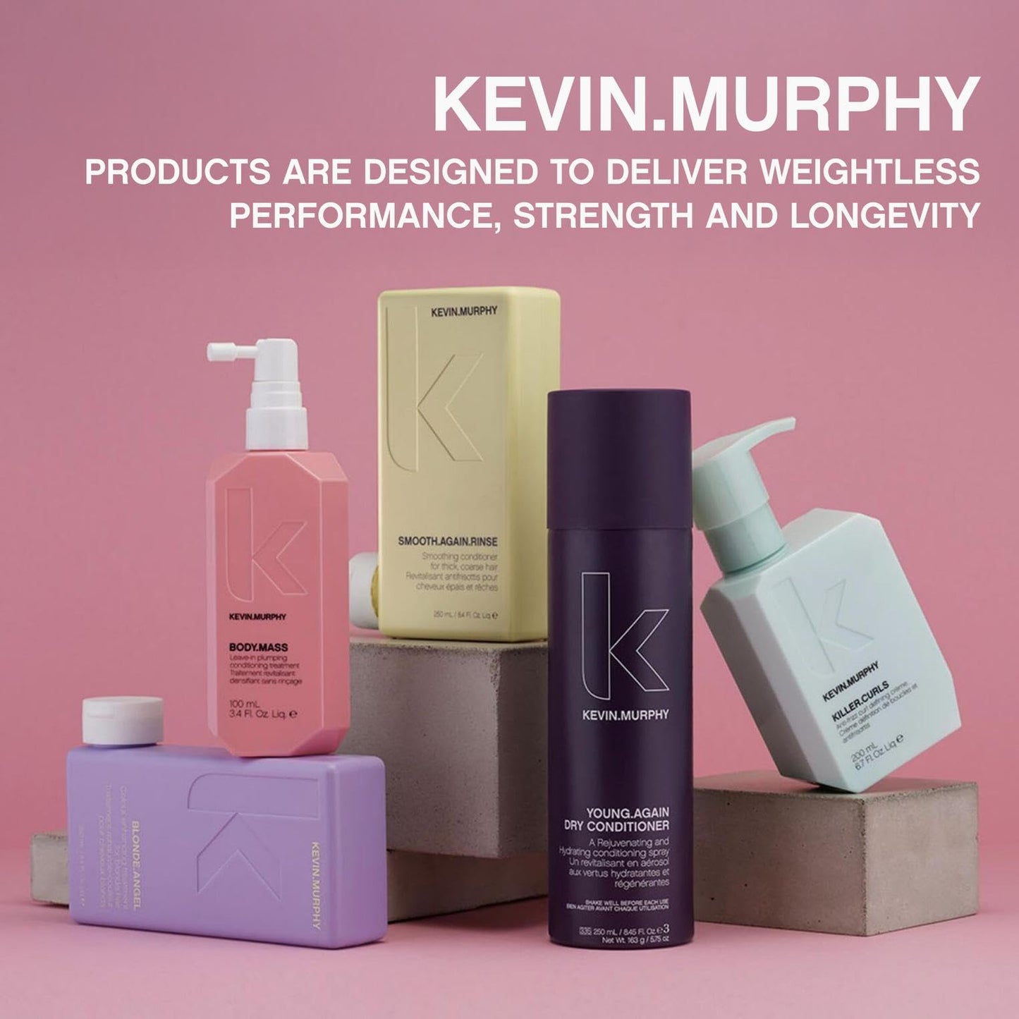 KEVIN.MURPHY BLOW.DRY EVER.LIFT - Style Extender Hair Spray - For Volume & Anti Frizz - Lightweight - Paraben Free Hair Care - 150 mL / 5.1 fl oz