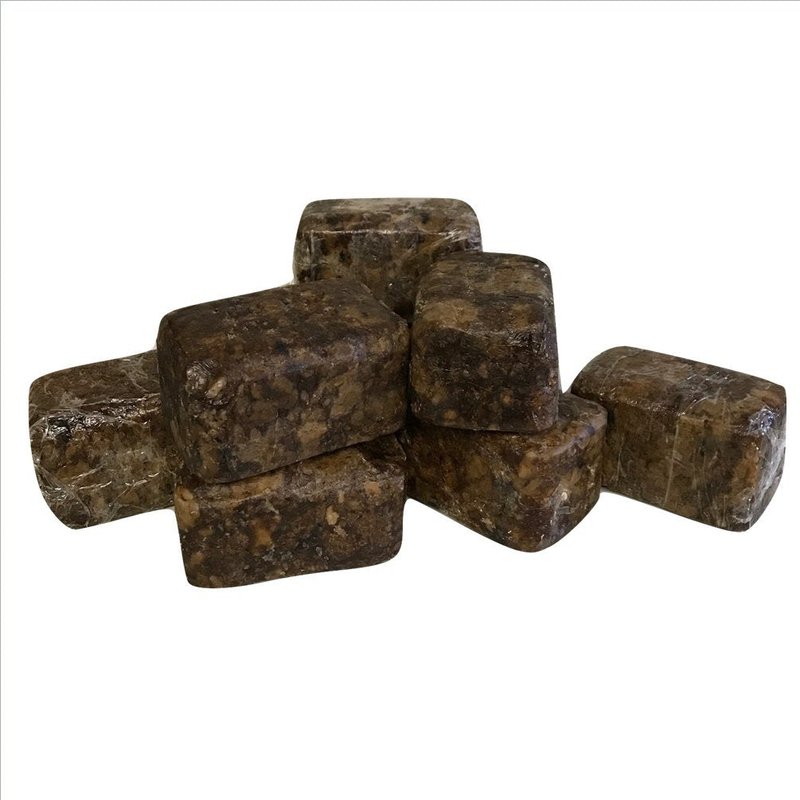 African Black Soap - Natural Raw Ghanaian Soap for Skin Care | 5 lb Bulk Size