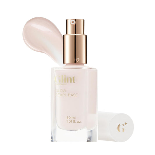 Glow Pearl Base Moisturizing Foundation Primer - Radiant Champagne Pink Finish | 30 ml