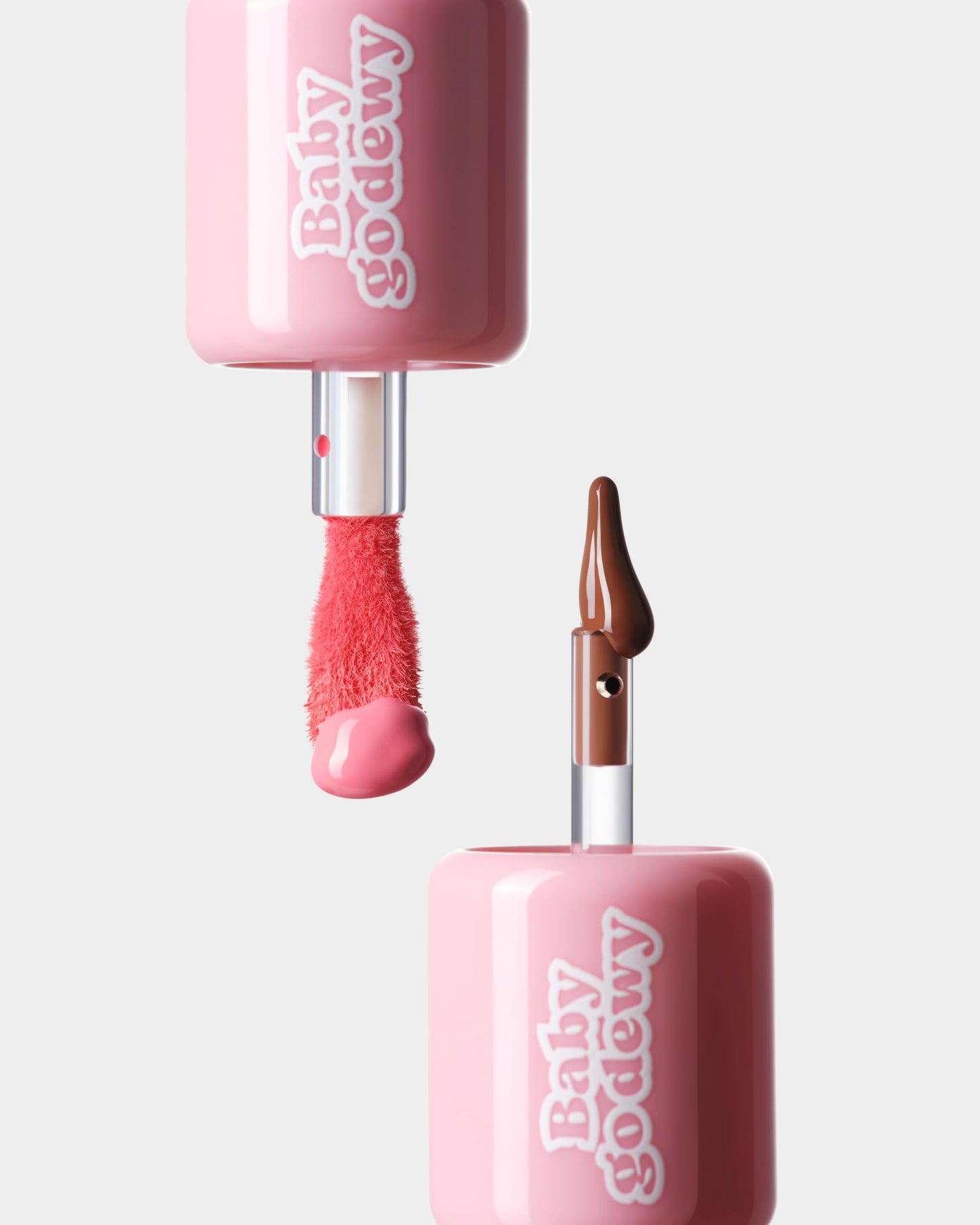Baby Go Dewy [Blush & Freckles 2-in-1] Liquid Blush with Freckle Pen, Buildable & Waterproof, Long-lasting Formula for Natural Rosy Flush (Rosydew)