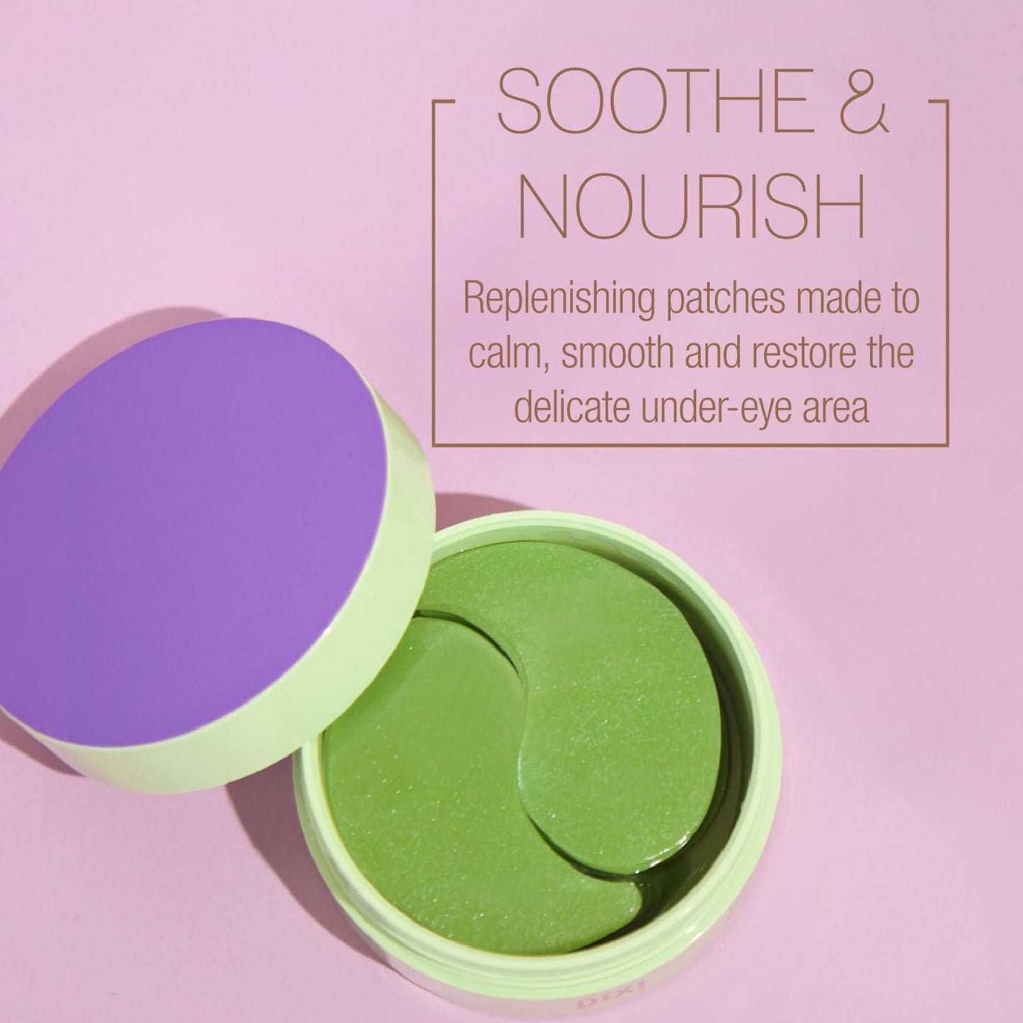 Pixi Beauty Dream-yEYE Calming Hydrogel Under Eye Patches with Ceramides for PM | Vitamin A and Jasminie Hydrate, Smooth & Restore Under Eyes | 60 Patches