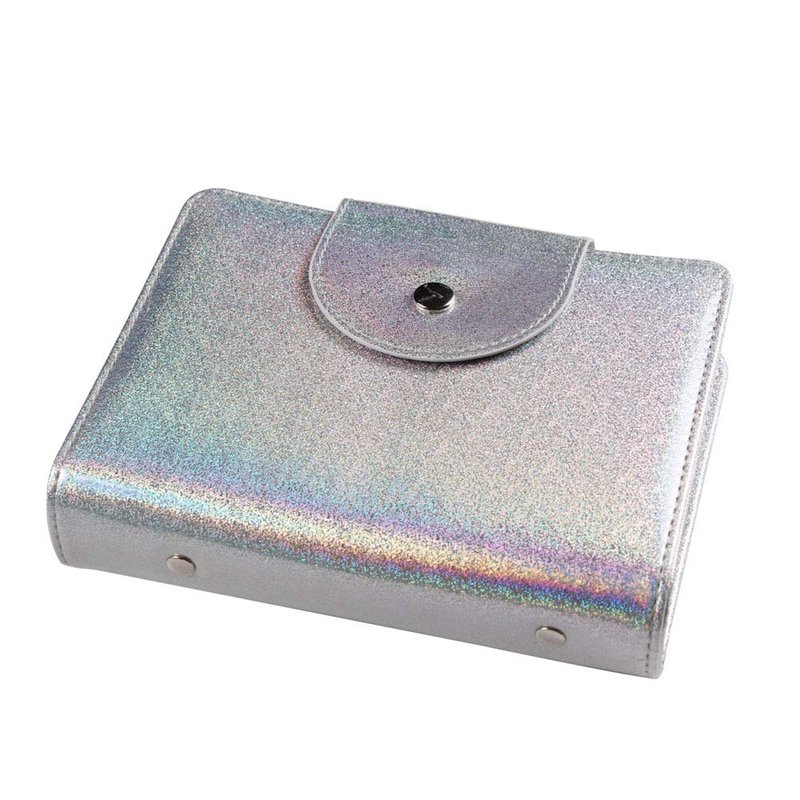 FingerAngel 20 Slots Image Stamper Plate Collection Nail Art Stamp Plate Stamping Plates Cases Stamp Nail Template Organzier for Large Size 9.5X14.5CM Nail Art Plates (Silver)