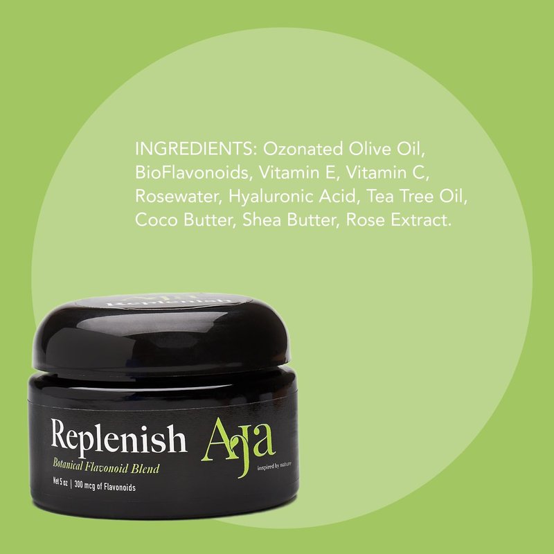 AJA REPLENISH Moisturizer - Natural Hydration and Skin Nourishment (5 Ounce)