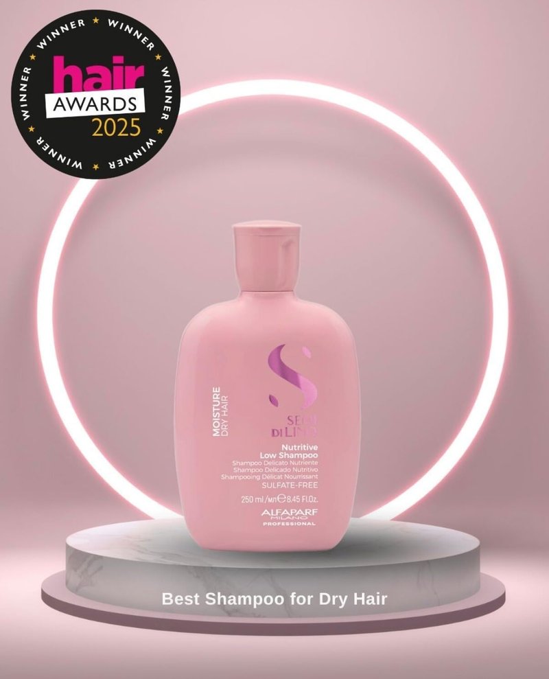 Alfaparf Milano Moisture Nutritive Shampoo - Sulfate & Paraben Free | Professional Care for Dry, Color-Treated Hair