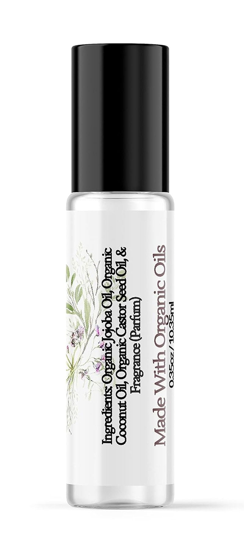 Moonlight Perfume Oil - Organic Fragrance Spray for Hair & Body | Alcohol-Free, 0.33 fl oz Roll-On