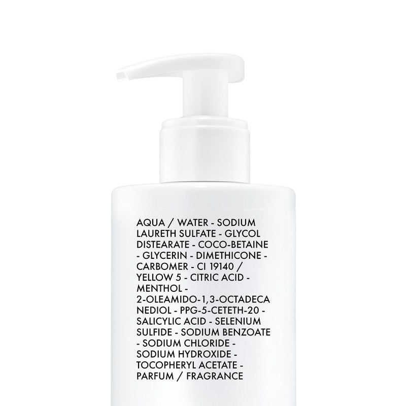 Vichy Dercos Dandruff Shampoo, Antifungal Itchy Scalp Treatment for Men & Women, Clinical Strength Selenium Sulfide, Formulated with Niacinamide & Salicylic Acid, Dermatologist Recommended, 13.8 fl oz