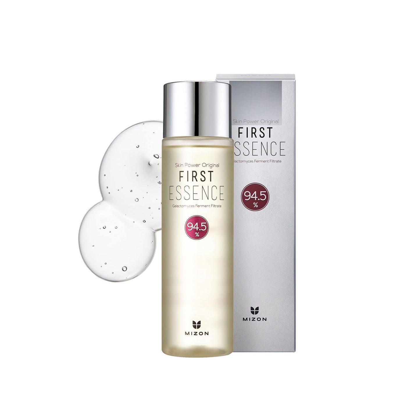 MIZON Skin Power Original First Essence 94.5% Galactomyces Ferment Filtrate Booster Korean Skin Moisturizing Exfoliating Youth Recovery (210ml 7.10 Fl Oz)