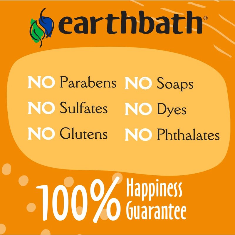 earthbath, Oatmeal & Aloe Conditioner - Dog Conditioner for Allergies & Itching, Dry Skin, Helps Detangle & Relieve Itching, Made in USA, Cruelty Free Pet Conditioners - 16 Oz (2 Pack)