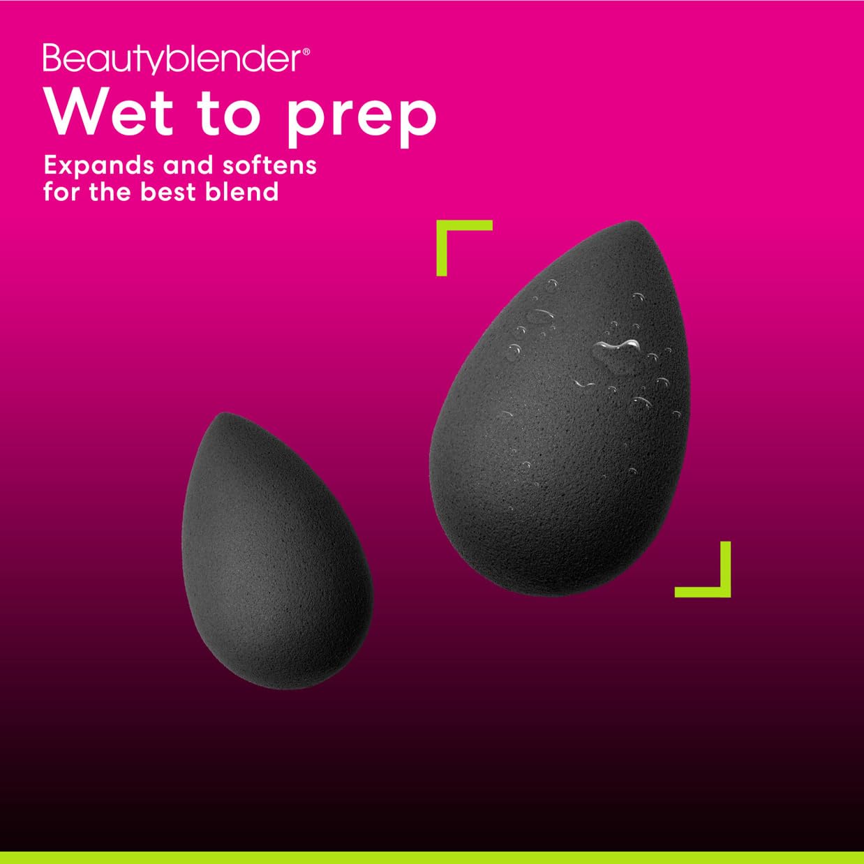 Beautyblender® Charcoal Blend & Cleanse 4-Piece Makeup Sponge Set | Pro Black, Vegan, Travel Case