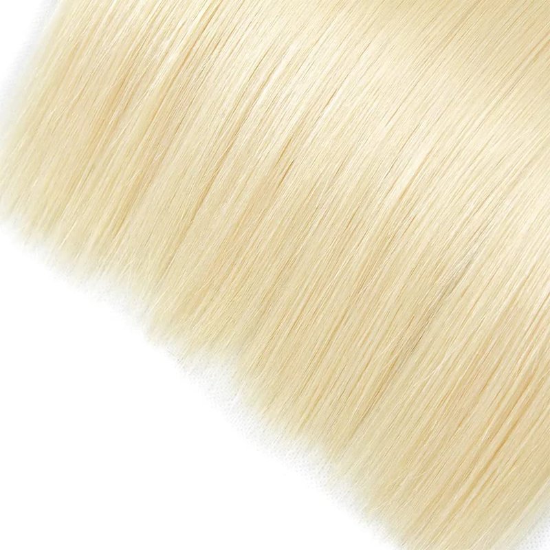 613 Straight Bundles Honey Blonde Human Hair Bundles Grade 8A Brazilian Remy Hair Weaves Extensions For Women 8 10 12 Inch