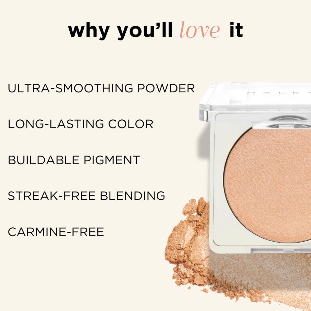 Haleys Re-fract Highlighter Powder, Illuminating, Cruelty-Free, Warm