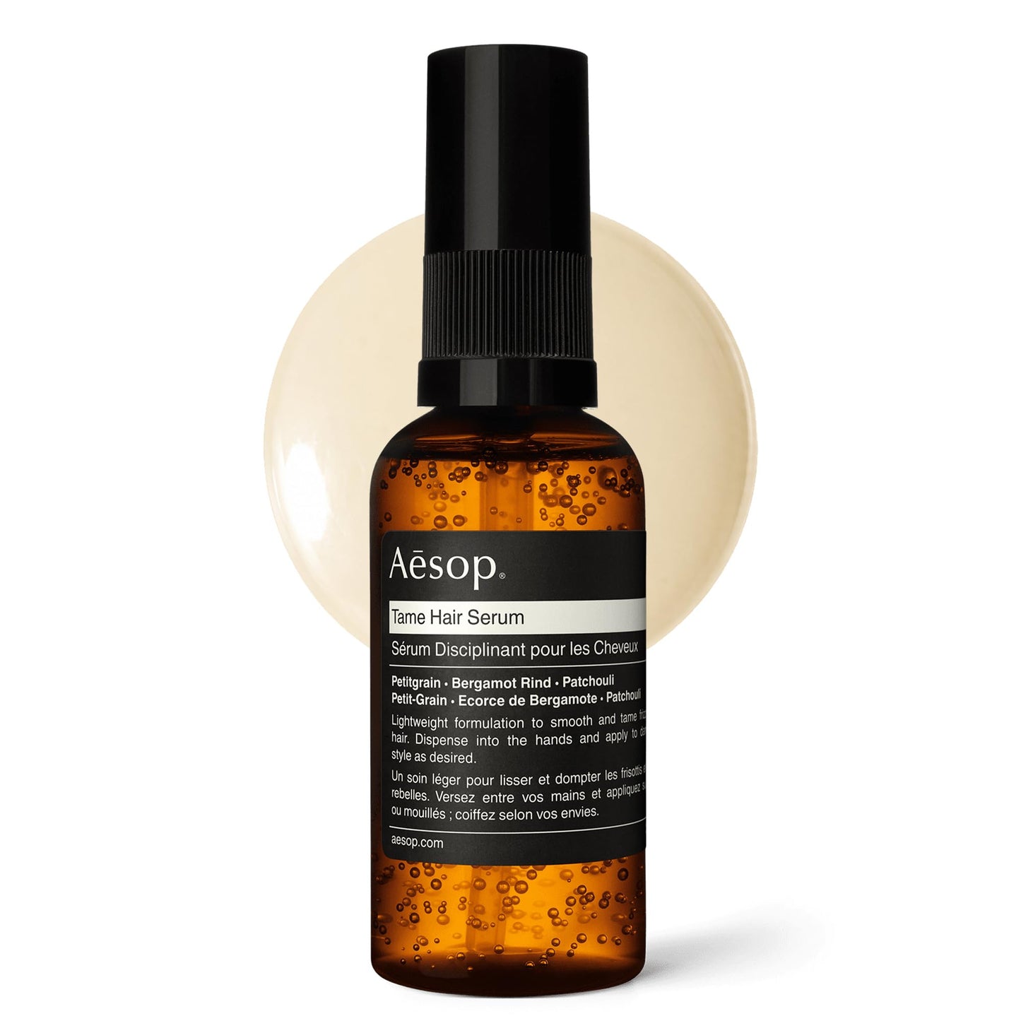 Aesop Tame Hair Serum | Smooth Hair, Flyaways, Frizz | Lightweight Formulation Without Stickiness or Build-Up | 2 oz / 60mL
