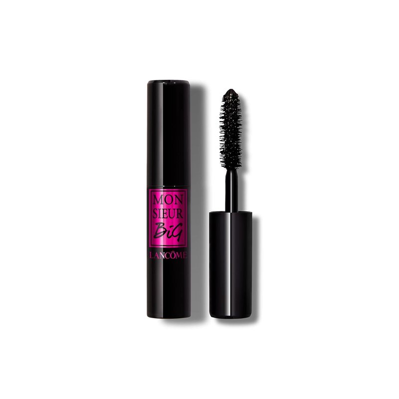 Lancôme Cils Booster XL Mascara Primer & Monsieur Big Volumizing Mascara Duo - Travel Size for Instant False Lash Effect & Volume