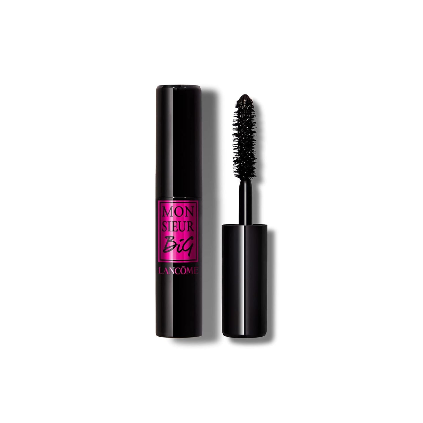 Lancôme Cils Booster XL Mascara Primer & Monsieur Big Volumizing Black Mascara Duo - Travel Size Set for Instant False Lash Effect & Big Volume