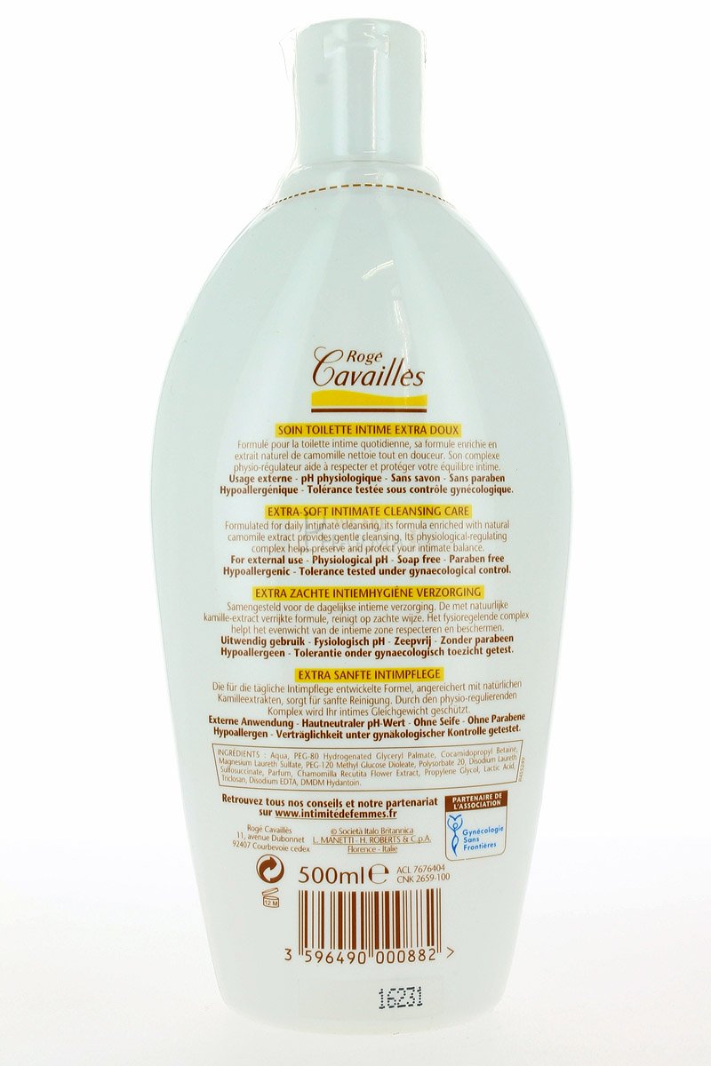 Roge Cavailles Extra-Mild Personal Hygiene Care 500ml